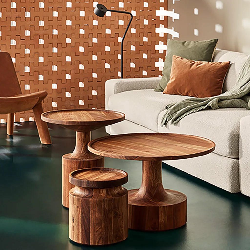 Turn Tall Side Table