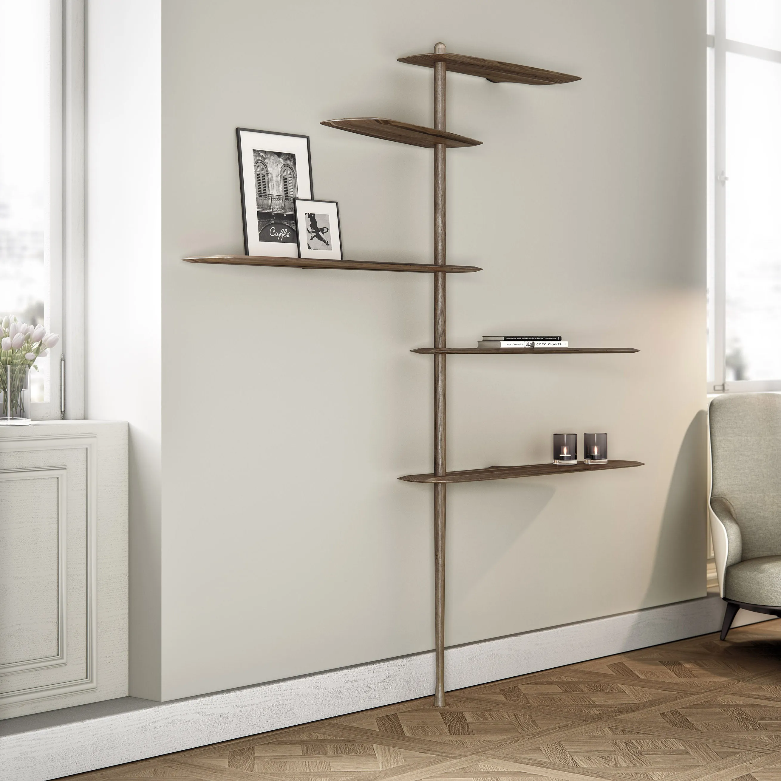 Unica Floor Shelving