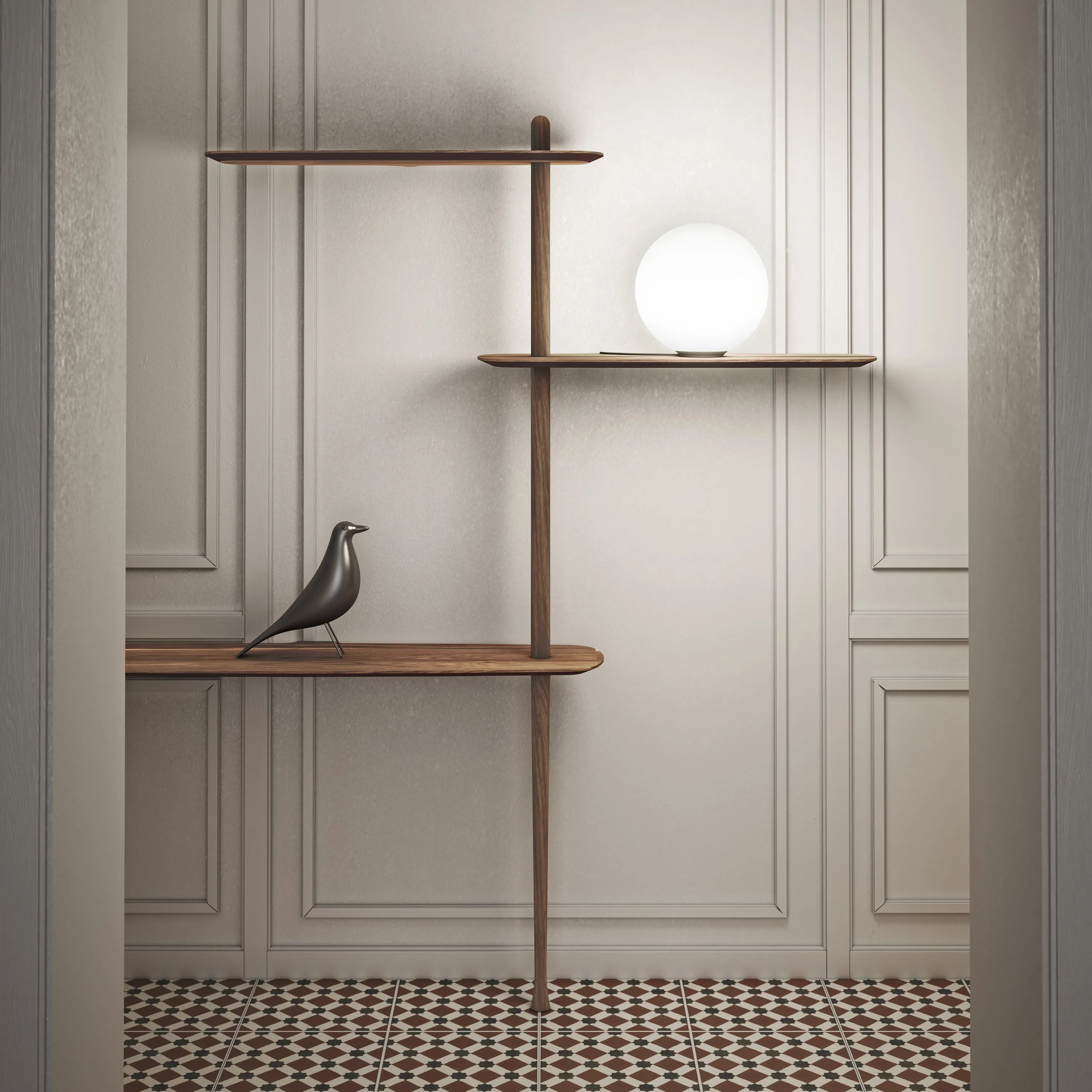 Unica Floor Shelving