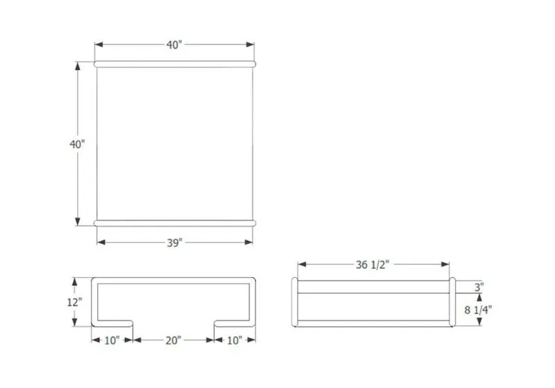 Untitled U2 Square Table
