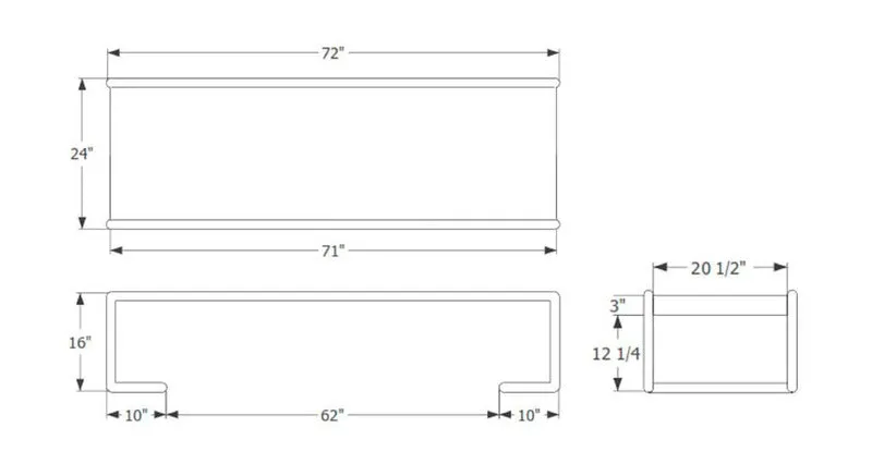 Untitled U6 Long Rectangular Table