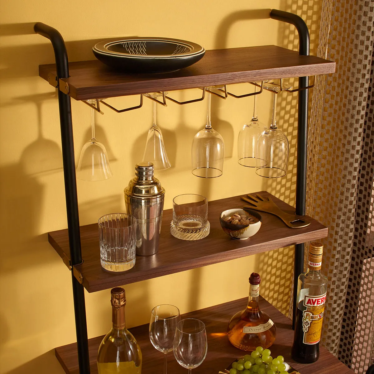 Valet Mixology Center Bar Cart