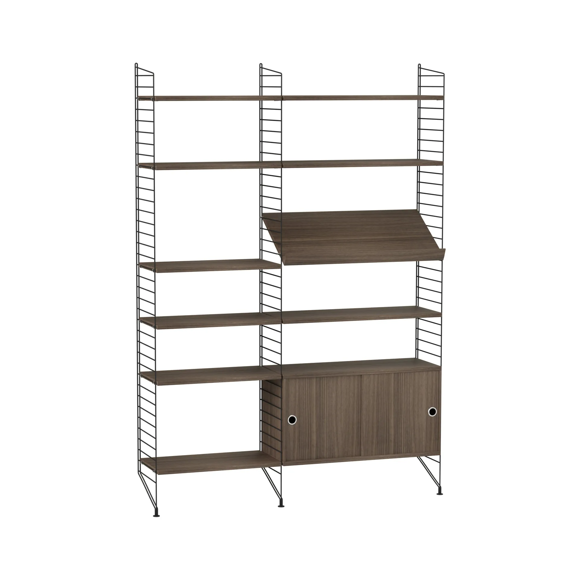 Vertical Wall Cabinet Shelving Unit V3