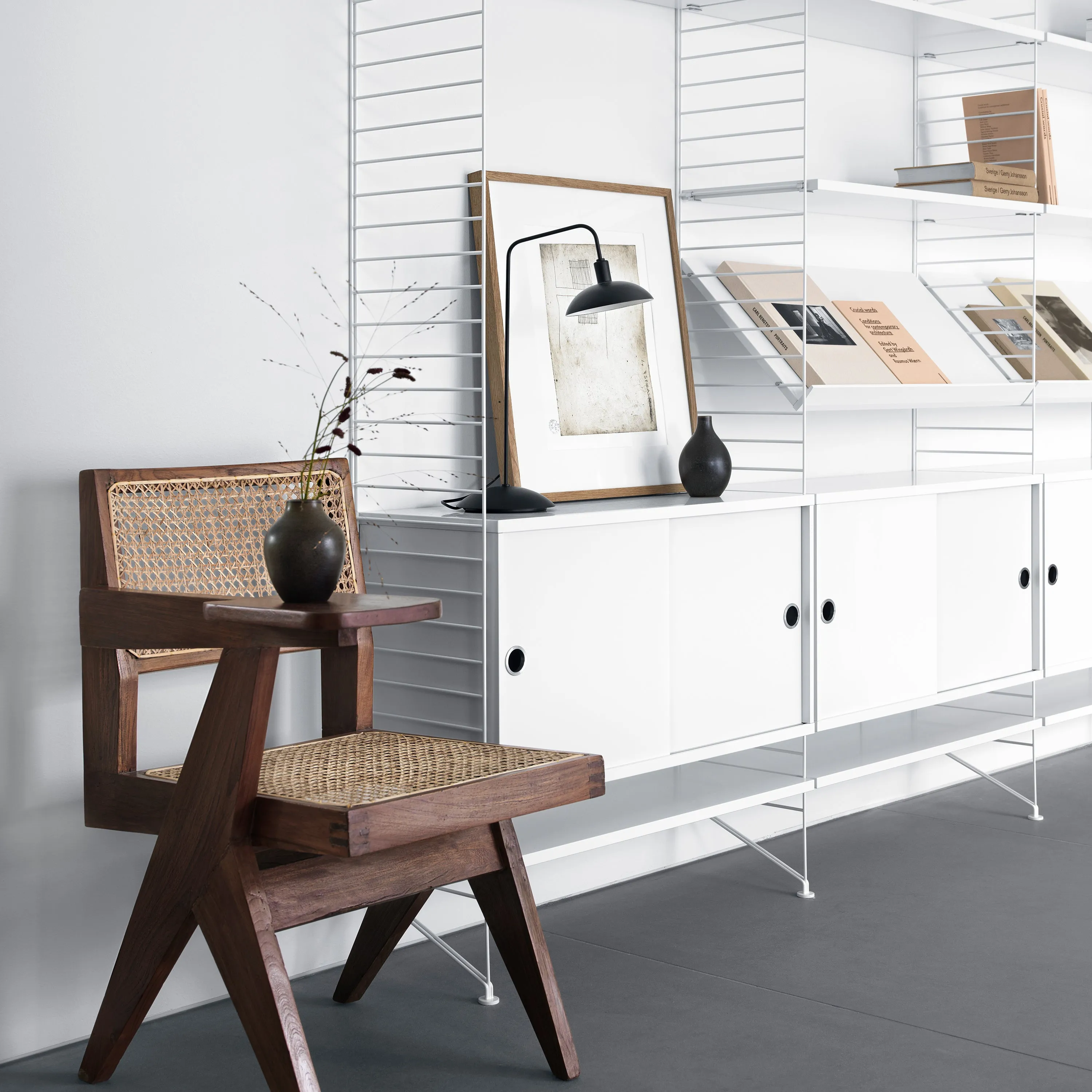 Vertical Wall Cabinet Shelving Unit V3