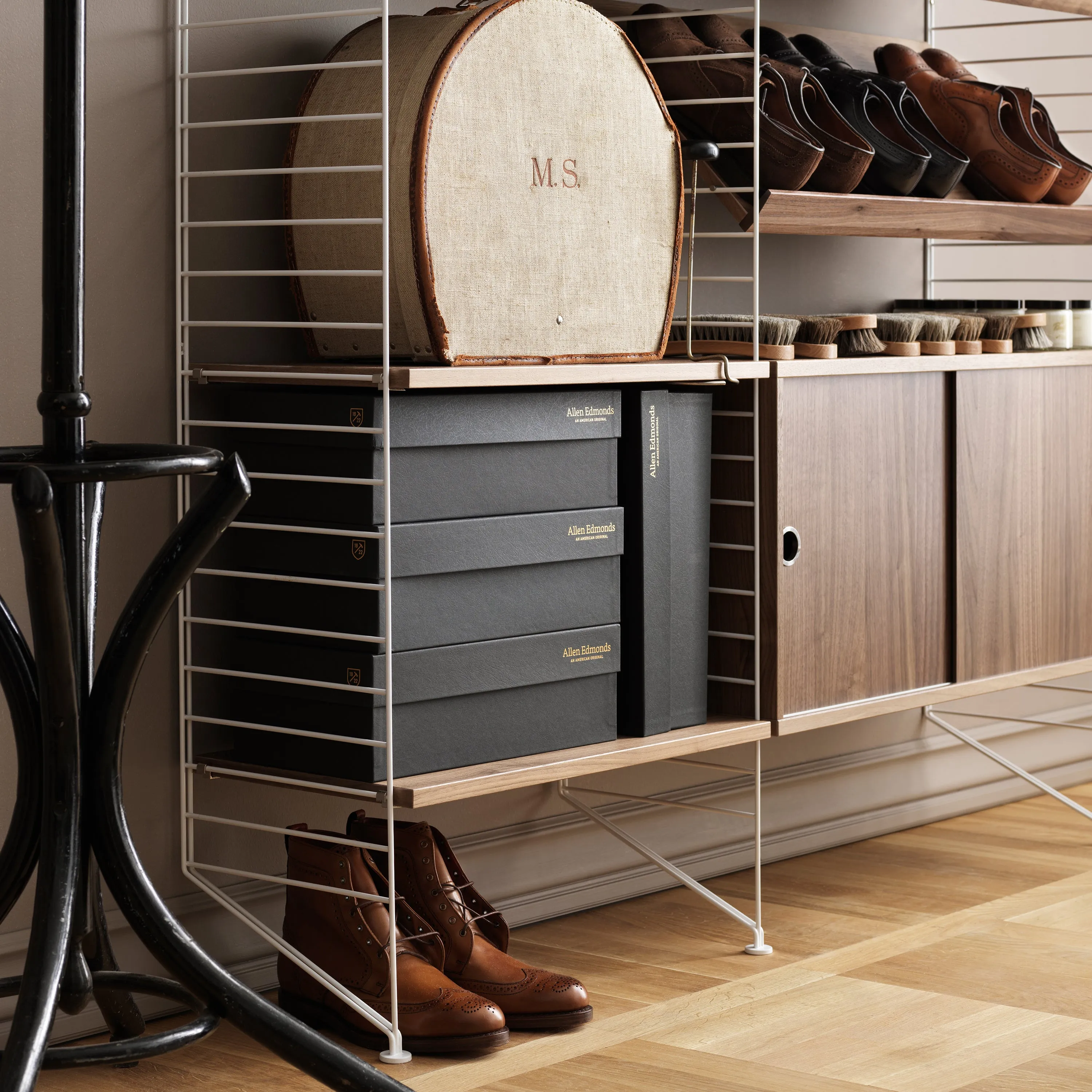 Vertical Wall Cabinet Shelving Unit V3