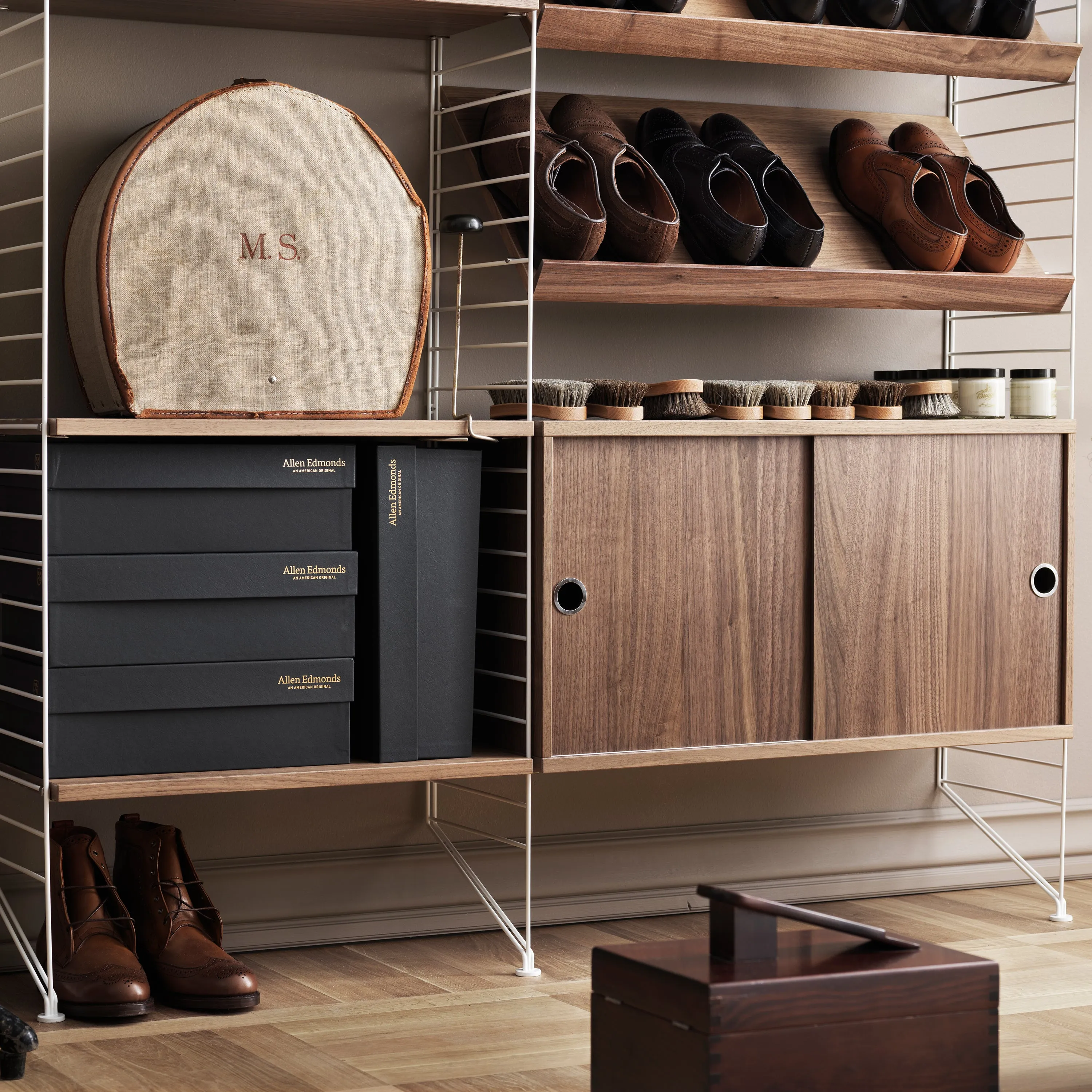 Vertical Wall Cabinet Shelving Unit V3