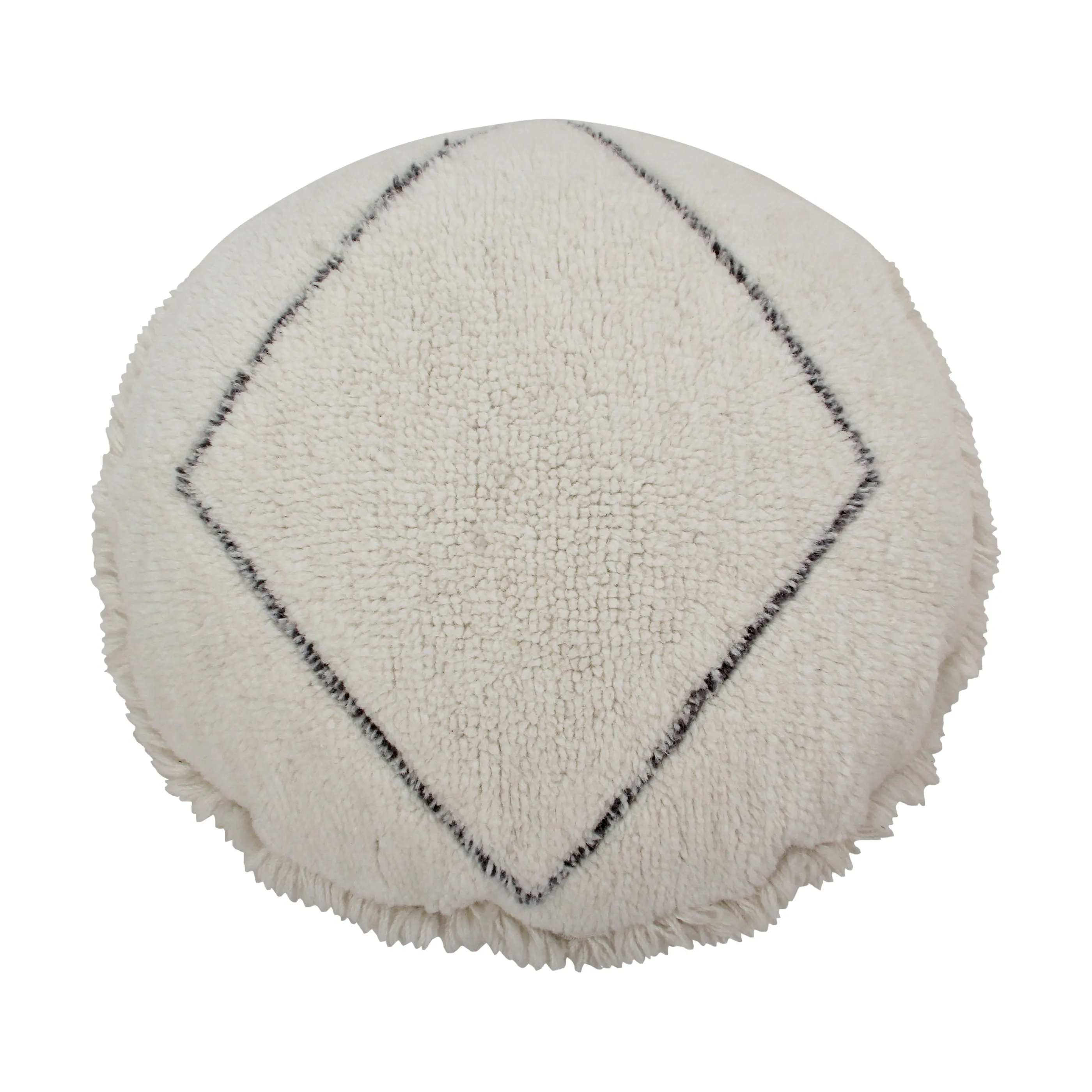 Washable Berber Soul Pouf