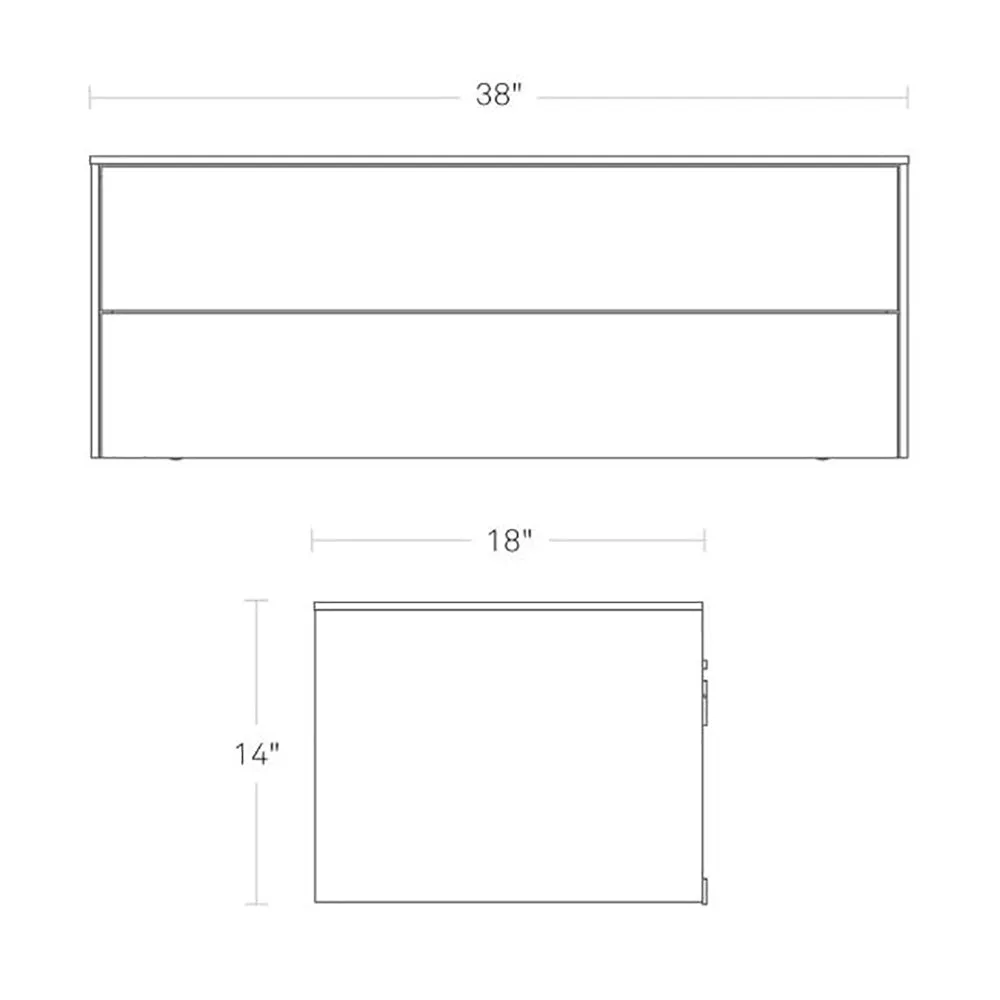 Wonder Wall 2.0 2 Drawer Cabinet