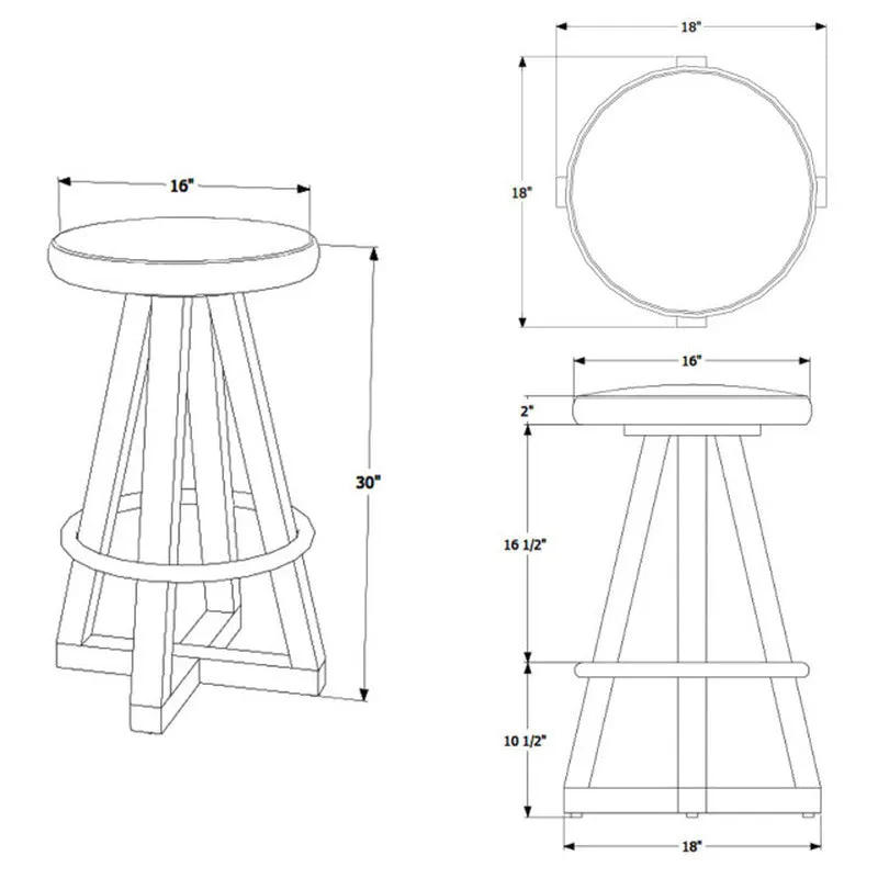 X Bar Stool
