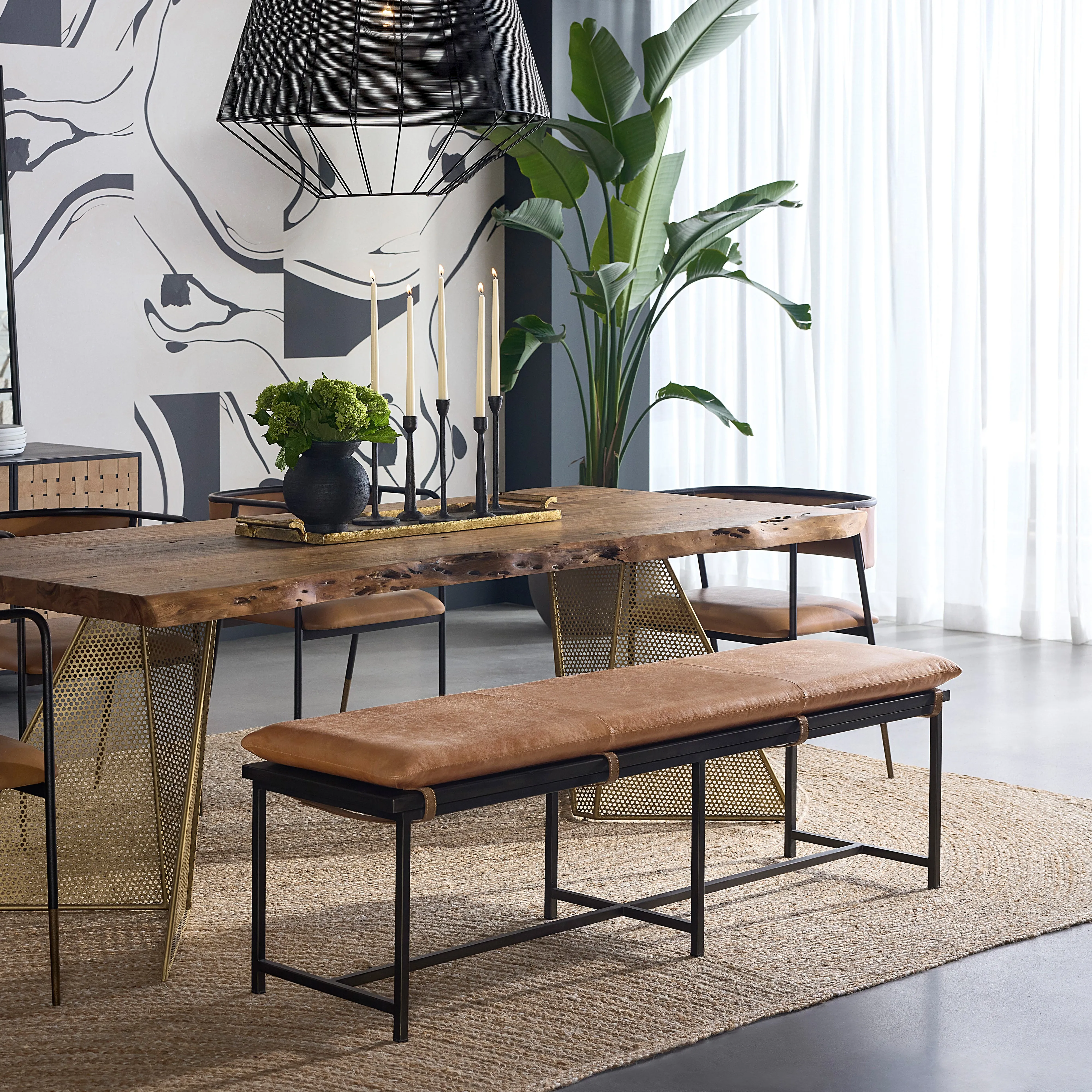 Zancor Dining Bench