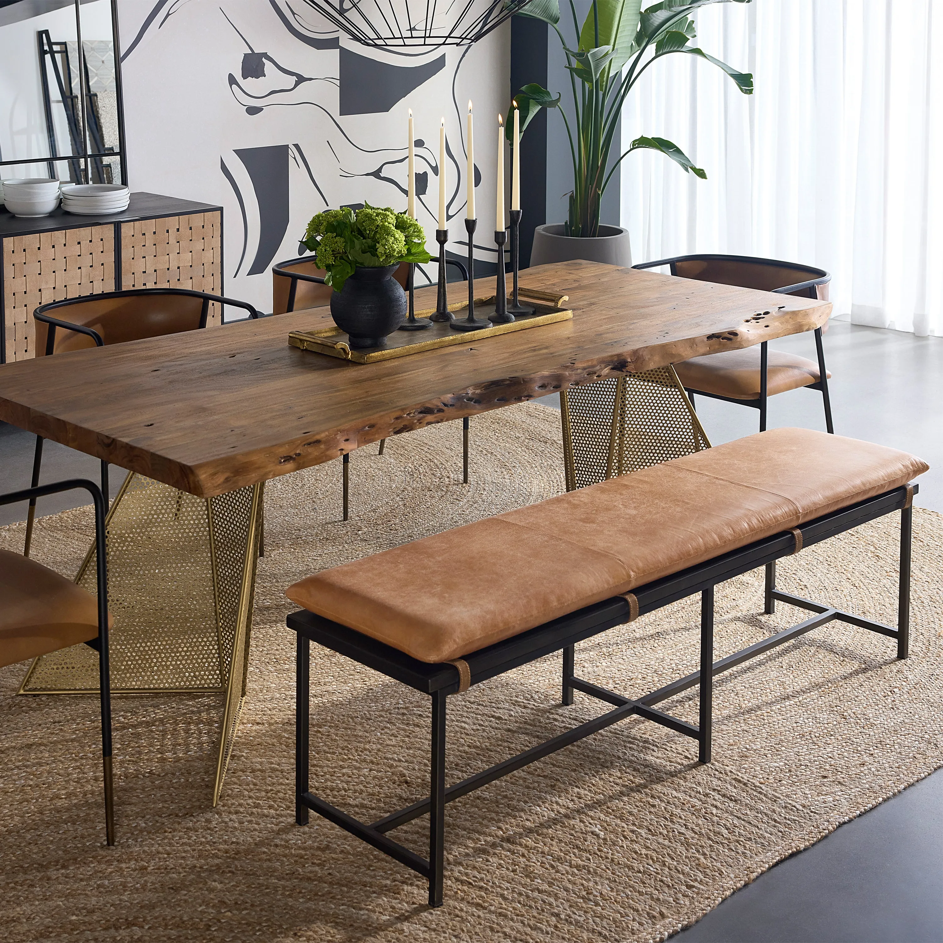 Zancor Dining Bench